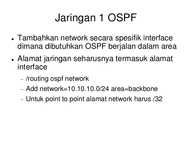 Modul routing dinamik