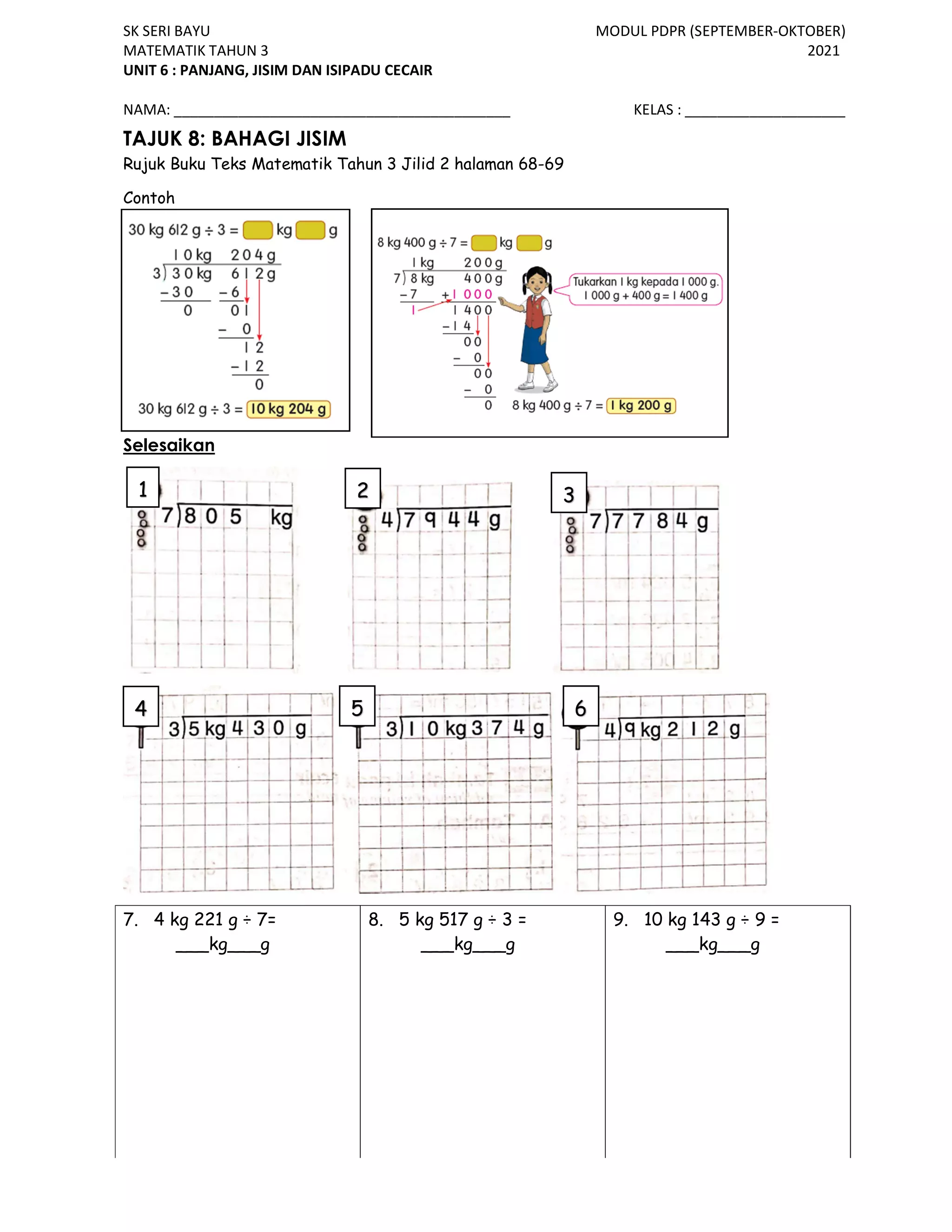 Modul sept okt tahun 3 | PDF