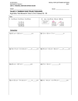 Modul sept okt tahun 3 | PDF