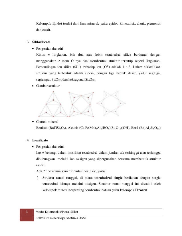 Modul silikat