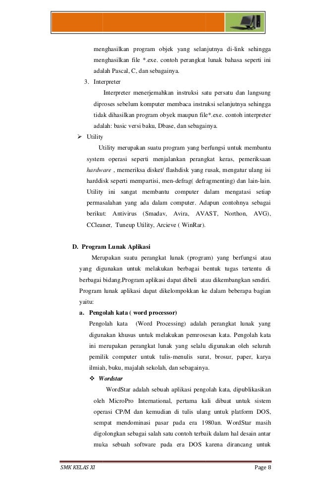 MODUL MAPL SMK NU PEMBANGUNAN