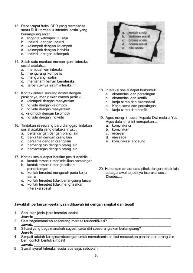 Modul star IPS KELAS X SMK bab 1 5 bab