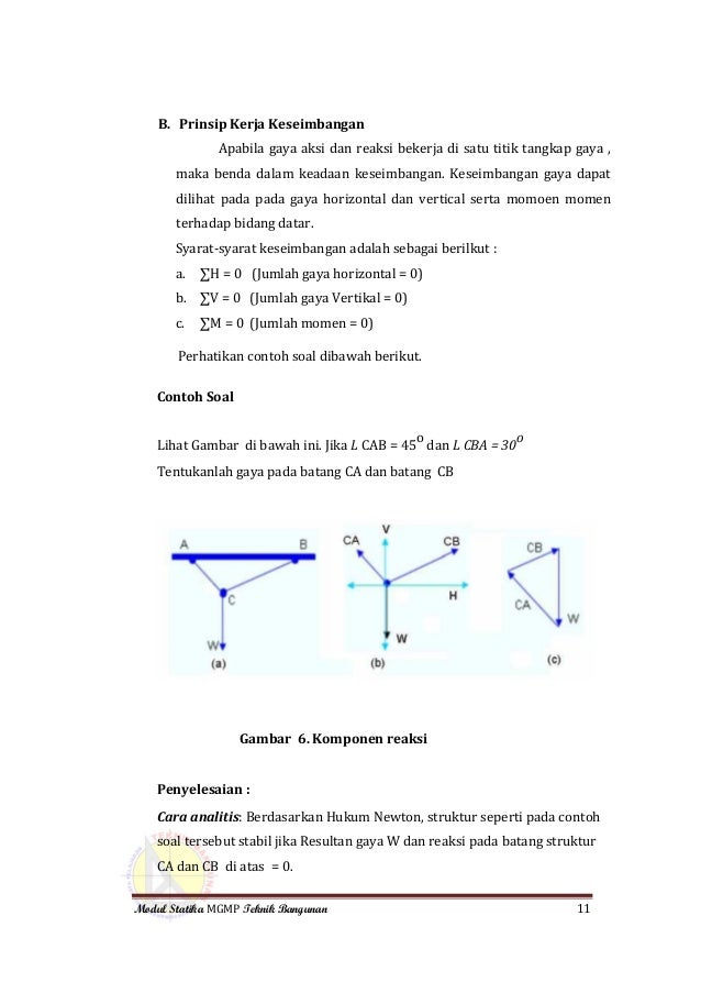 Modul statika pdf Kelas X SMK Modul statika pdf Kelas X SMK