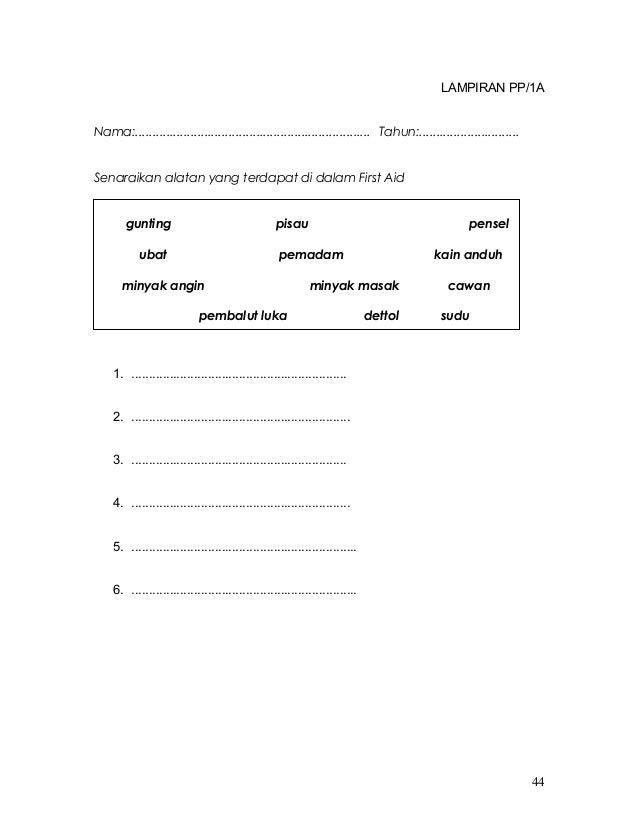 Modul tahun 1