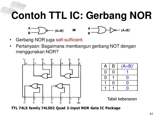 tabel persamaan ic