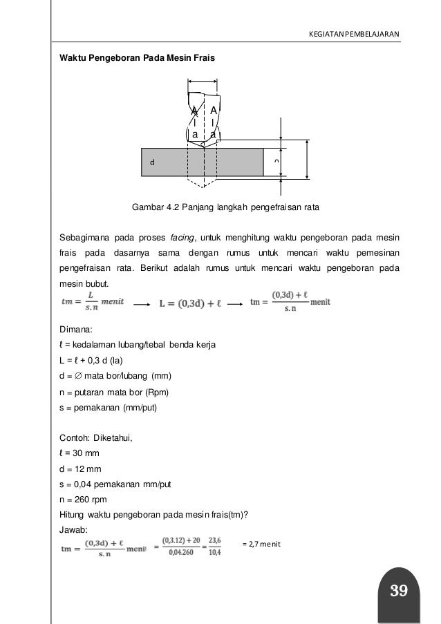 Contoh Soal Pemrograman Cnc