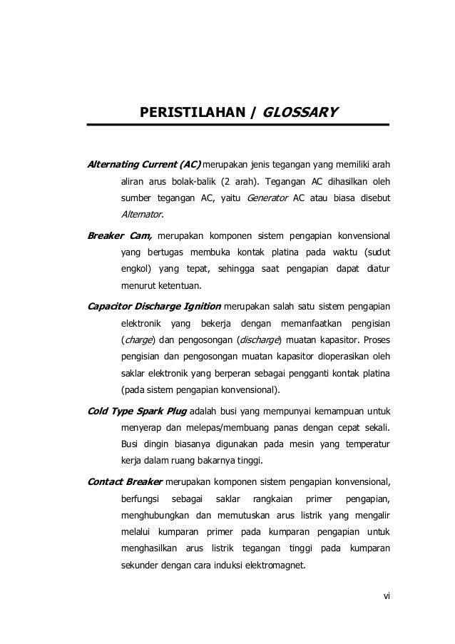 Modul Teknologi Sepeda Motor Oto225 01 Pengapian
