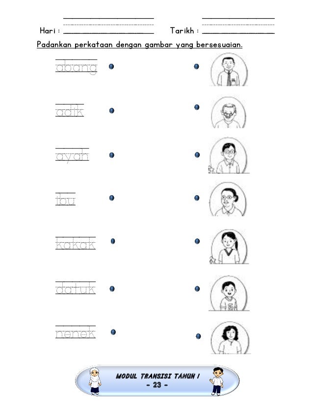Modul transisi tahun 1