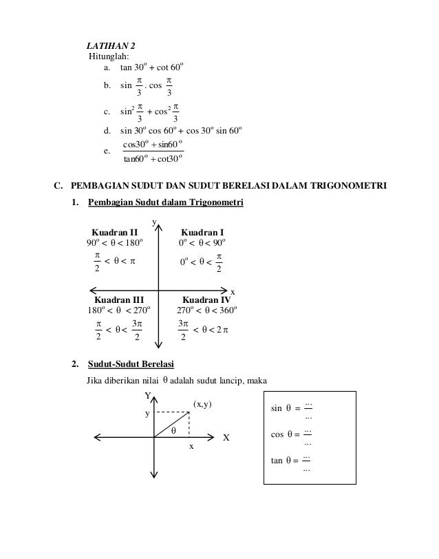 Modul Trigonometri