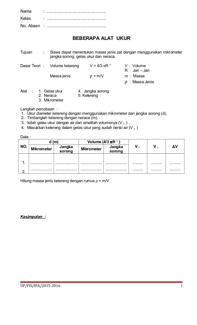 Modul ujian praktik fisika kelas xii sma ipa