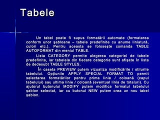 Modelul Tbl Modulul 3 ecdl | PPT