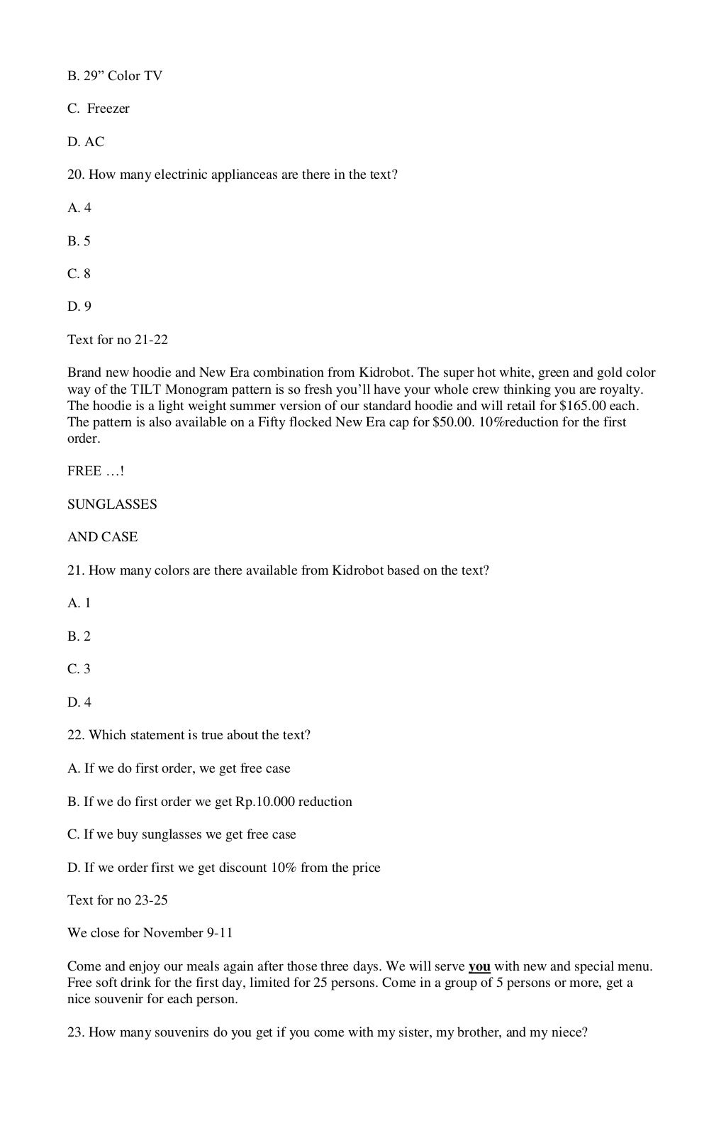 Modul un bahasa inggris Modul un bahasa inggris