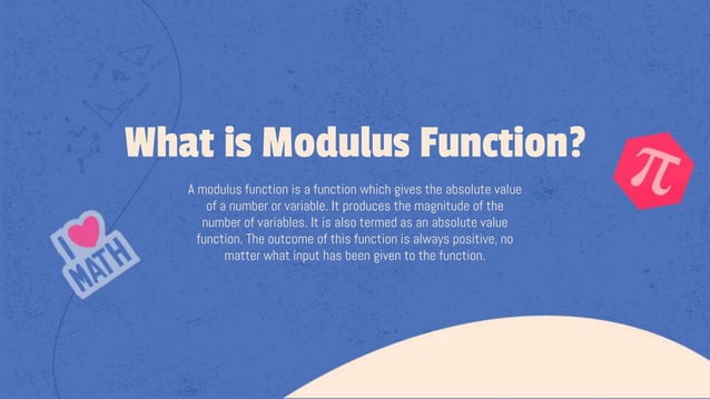 Algebra Presentation on Topic Modulus Function and Polynomials | PPT