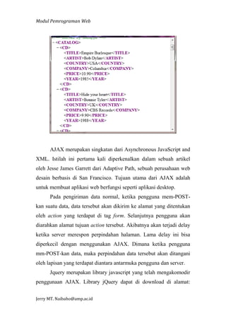 Modul web | PDF
