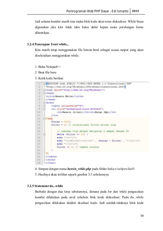 Modul Web Programming Dengan Php Dan Mysql