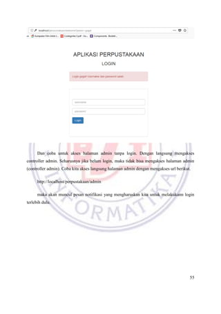 Modul Web Programming - Framework CodeIgniter | PDF