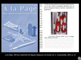 Modus operandi: Historian and the Visual Arts