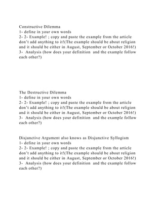 Modus Ponens1 DefineModus Ponens (define in your own words) .docx