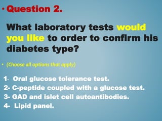 Atypical Diabetes : MODY | PPTX