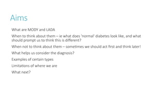 MODYLADA Classification of Diabetes.pptx