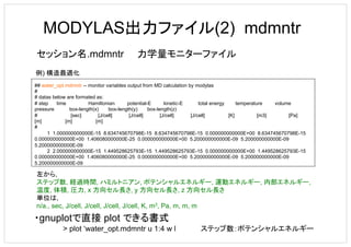 Modylas講習会