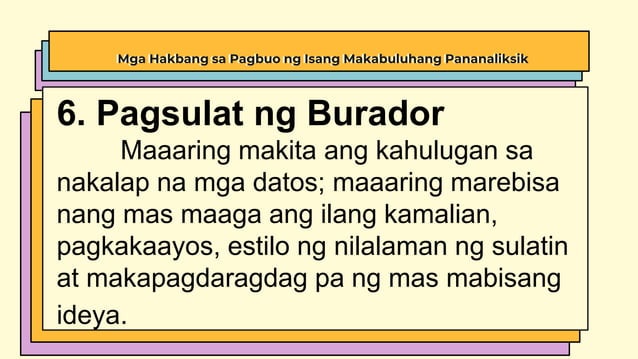 Pagbasa at Pagsusuri ng Iba't-ibang Teksto Tungo sa Pananaliksik | PPTX