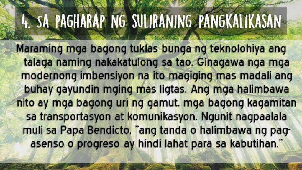 MODYUL 11 Ang Pangangalaga sa Kalikasan