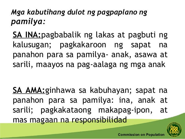 ano ang pagpaplano ng pamilya Ano ang karaniwang side effects ng combined pills ang pagdurugo ng paminsan-minsan o pagpatak ng dugo ( pagdurugo maliban sa regla) ang combined pills ay kadalasang pinaiigsi at pinauunti ang regla. ano ang pagpaplano ng pamilya Ano ang karaniwang side effects ng combined pills ang pagdurugo ng paminsan-minsan o pagpatak ng dugo ( pagdurugo maliban sa regla) ang combined pills ay kadalasang pinaiigsi at pinauunti ang regla.