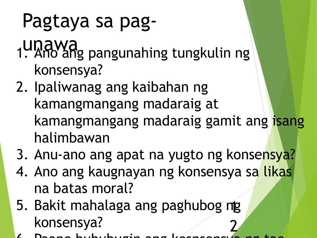 Ano Ang Pangunahing Tungkulin Ng Konsensya Ipaliwanag - tungkulinga