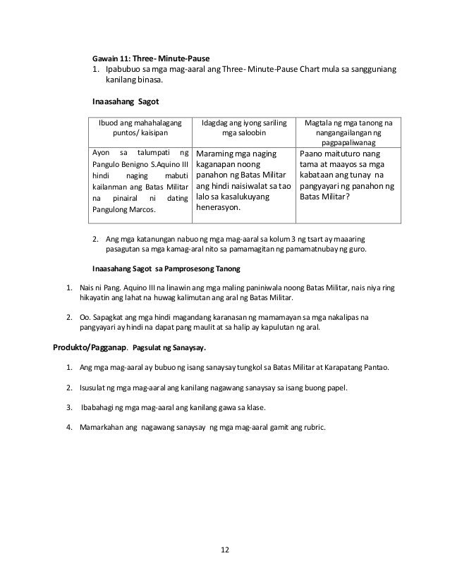 Talumpati ng mga dating pangulo ng pilipinas