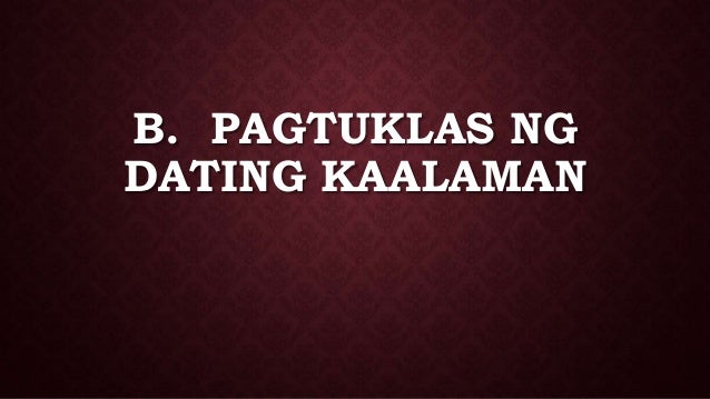 Tawag sa dating kaalaman ng mambabasa - WHW