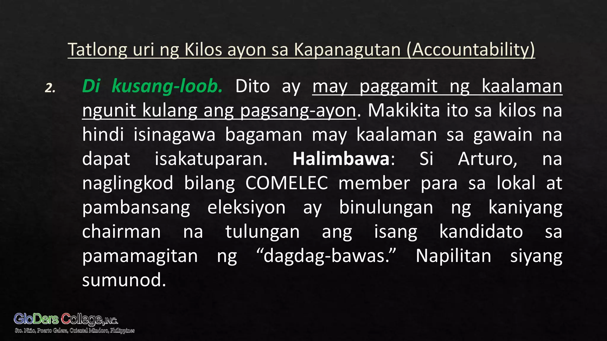 ESP Grade 10 Module 5 and 6