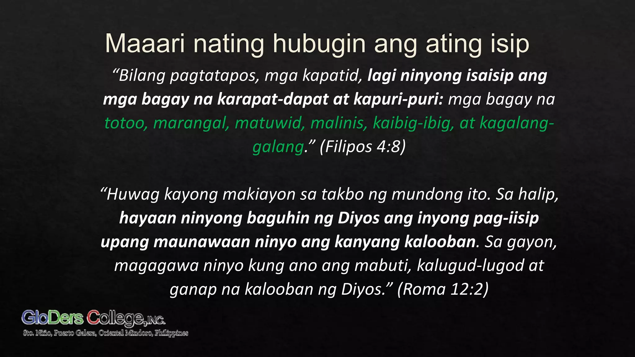 ESP Grade 10 Module 5 and 6