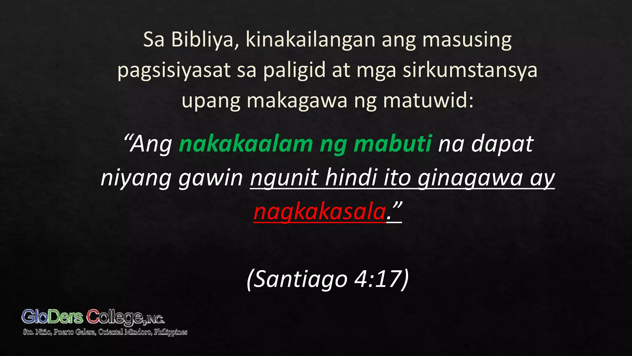 ESP Grade 10 Module 5 and 6