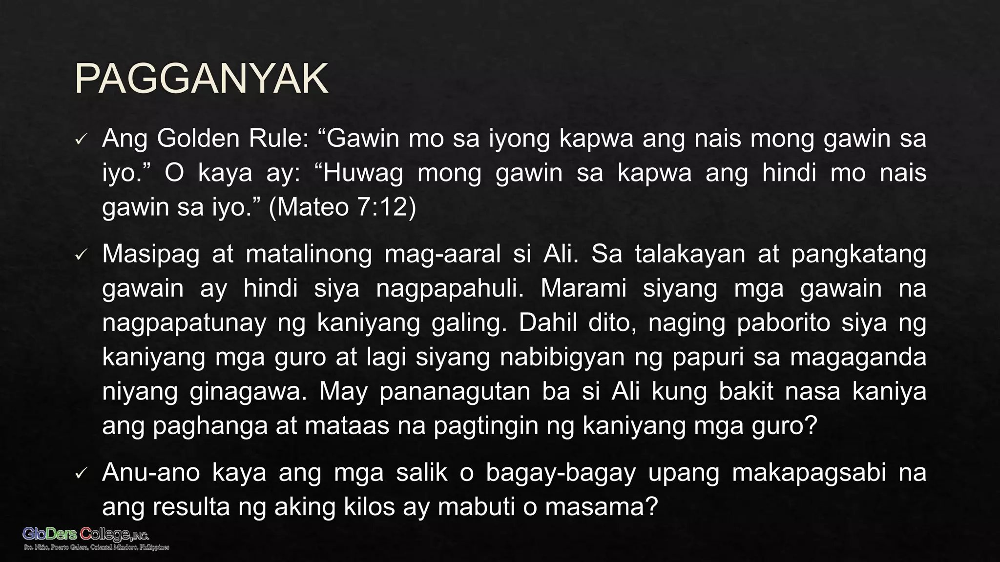 ESP Grade 10 Module 5 and 6