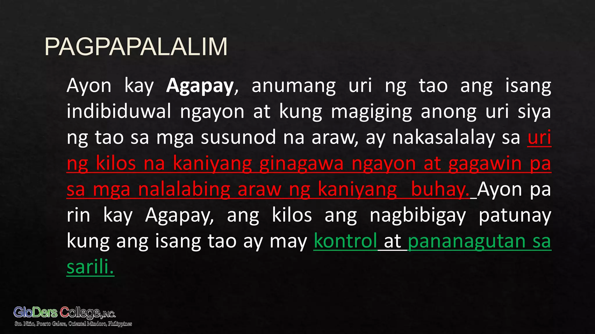 ESP Grade 10 Module 5 and 6