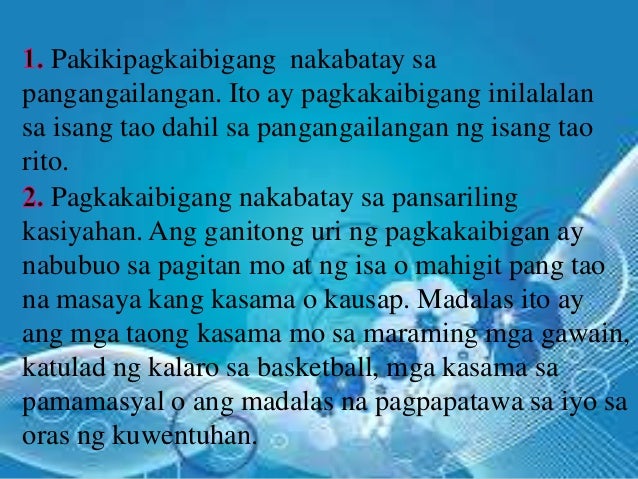 Ano Ang Kahulugan Ng Pakikipagkaibigan Bakit Mahalaga Ang Pakikipagkaibigan Answer