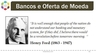 dodandrea.com 60
Bancos e Oferta de Moeda
 