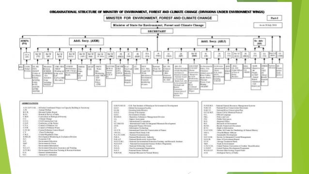 MoEF organization