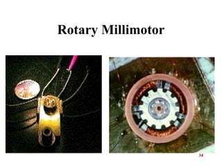 34
Rotary Millimotor
 