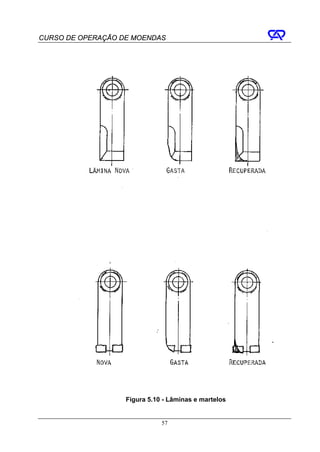 CURSO DE OPERAÇÃO DE MOENDAS




                   Figura 5.10 - Lâminas e martelos


                              57
 