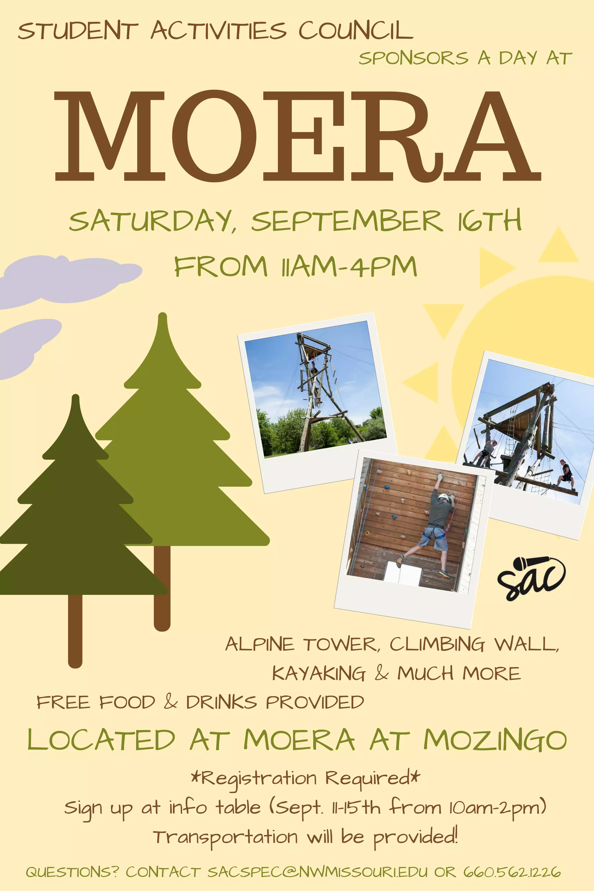 Student Activities Council: MOERA | PDF