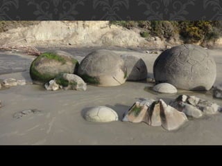 Moeraki boulders -  New Zealand