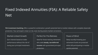 Build Wealth and Retire Confidently with FIA and IUL Plans | PPTX