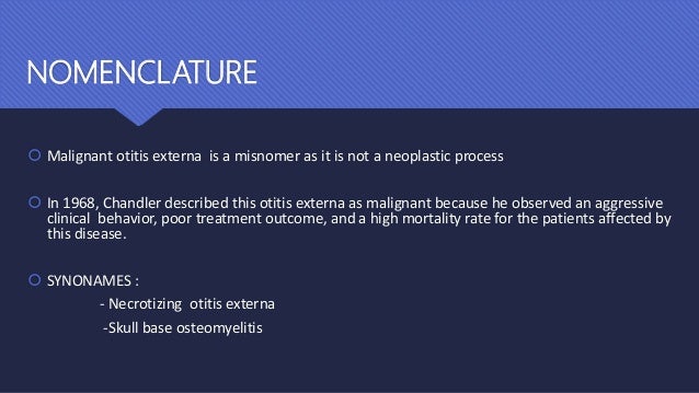 50+ Malignant Otitis Externa Staging Pictures