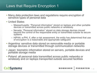 Encryption: Who, What, When, Where, and Why It's Not a Panacea | PPT