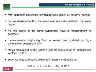 MHT Multi Hypothesis Tracking - Part1 | PDF