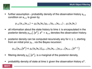 Multi Object Filtering Multi Target Tracking | PDF | Physics | Science