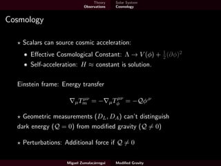 Modified Gravity - a brief tour | PDF