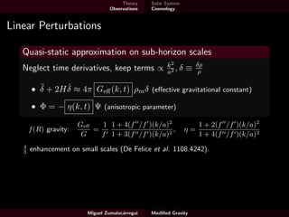 Modified Gravity - a brief tour | PDF